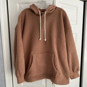Madewell Sherpa Fleece Hoodie